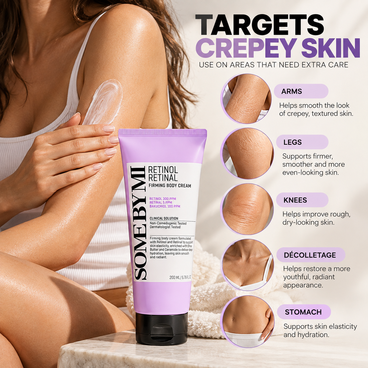 Retinol Retinal Firming Body Cream