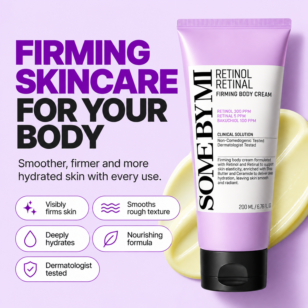 Retinol Retinal Firming Body Cream