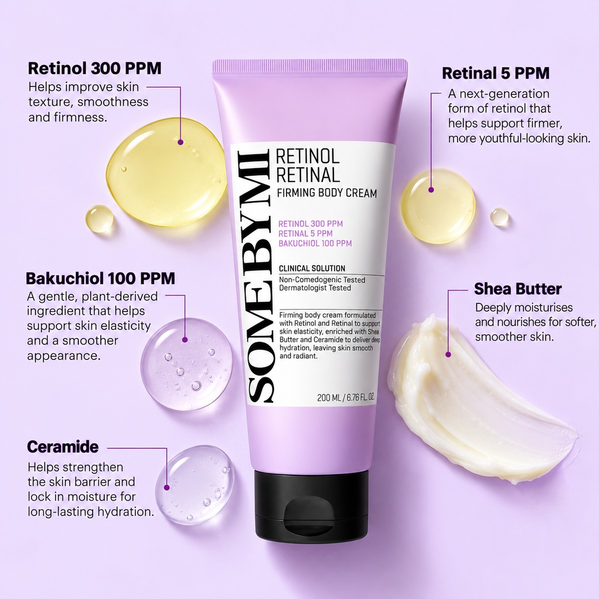 Retinol Retinal Firming Body Cream